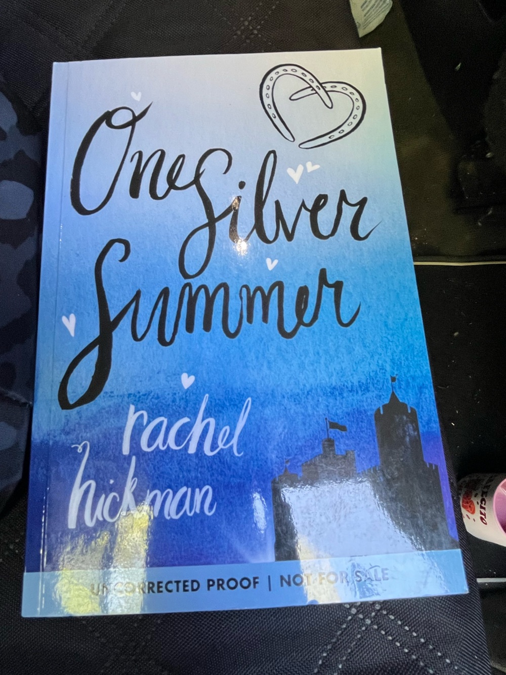 The Silver Summer Rachel Hickman Blue Paperback